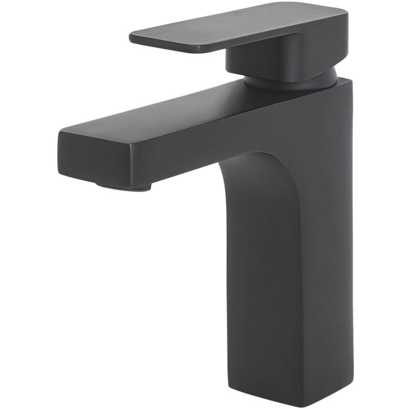 

Beliani - Grifo para lavabo negro IRUPU