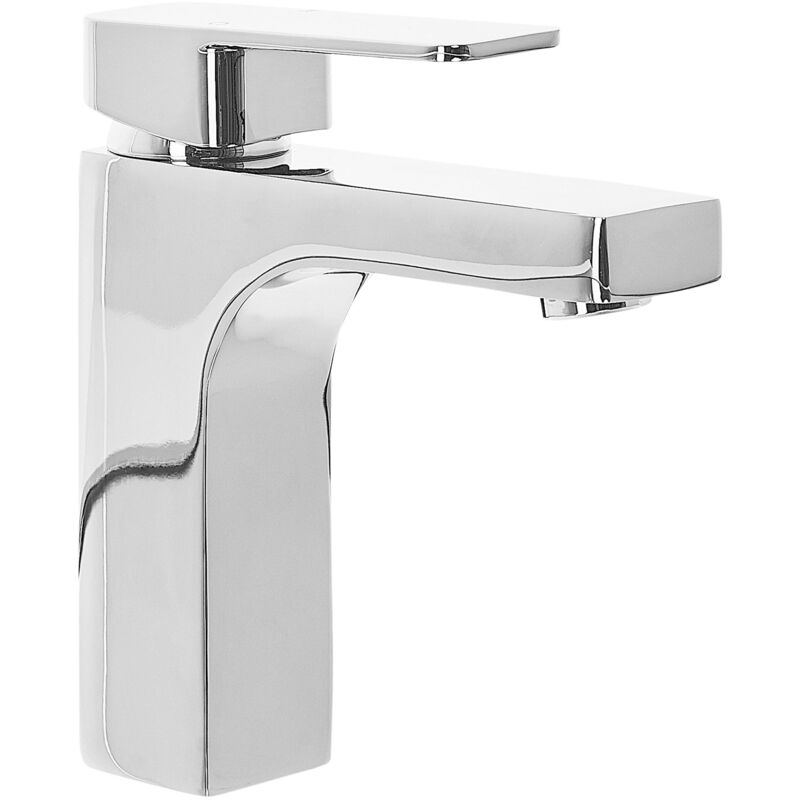 

Grifo para lavabo plateado IRUPU
