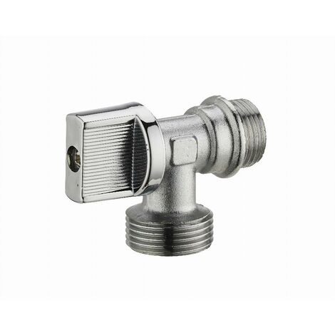 Grifo para lavadora 1/4 de vuelta macho M1/2' (15x21) salida macho M3/4' (20x27) NOYON & THIEBAULT - 802-1520C1