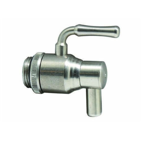 Grifo para recipientes de aceite antideslizante en acero inoxidable DropTop