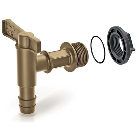Grifo para tanque de agua de lluvia Cantap Prosperplast