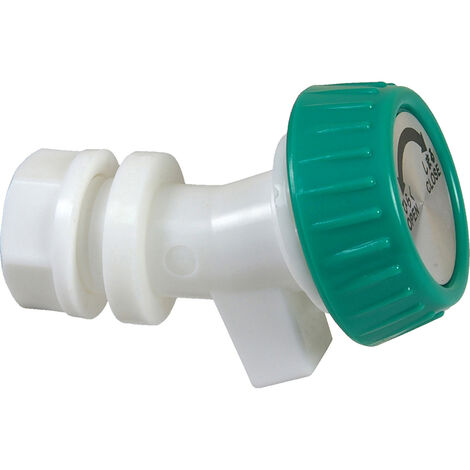 Grifo plástico W2 rueda - 1/2"