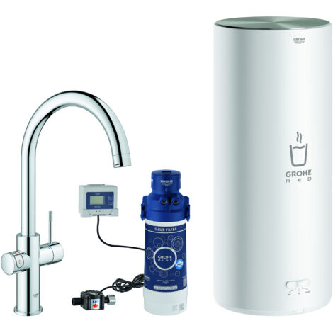 Grifo RED DUO con caldera L-Size, caño C cromado GROHE