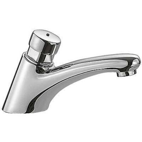 GRIFO TEMPORIZADO DE 1 AGUA PARA LAVABO CONEXIÓN ROSCADA