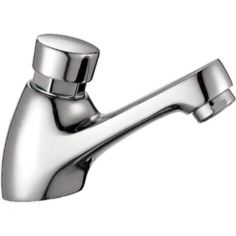 GRIFO TEMPORIZADOR PARA LAVABO SOBRE ENCIMERA