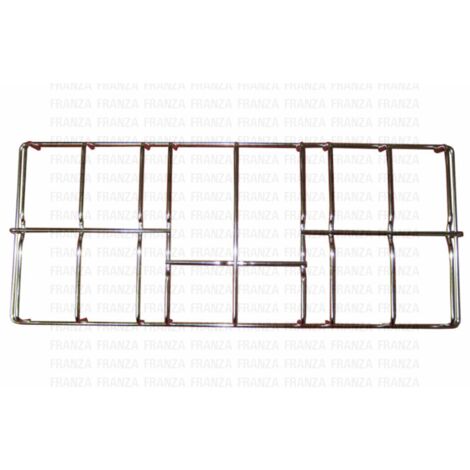 GRIGLIA 3 FUOCHI FORNELLO PARKER MODELLO 5327 FILO CROMATO
