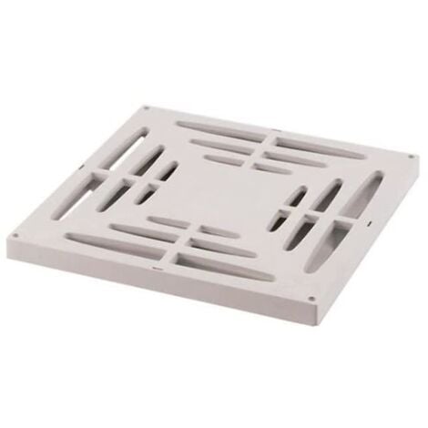 SUINGA Griglia 38x38 cm, per pozzetto di evacuazione monoblocco di 40 cm. Consente il passaggio dei pedoni.