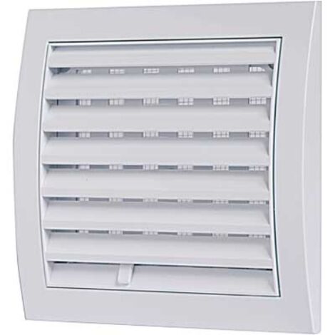 Griglia a flusso regolabile 150x150 95x110 imbocco ø 100  Vecamco