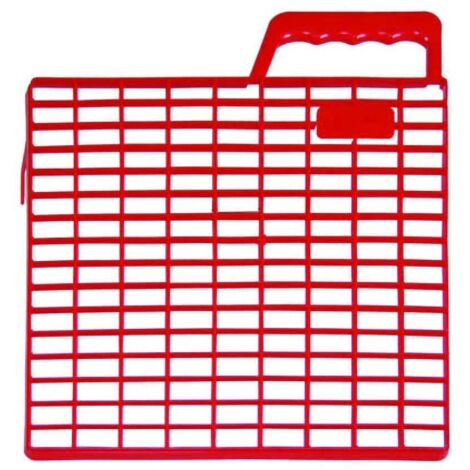 Griglia a rete in plastica per rulli - Specifiche: mm 210x240 - 10 pz
