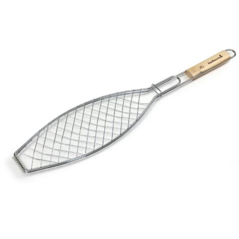 Griglia Acciaio Inox per Cottura del Pesce per Barbecue
