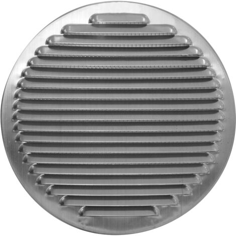 GRIGLIA AERAZIONE ALLUM C/RETE ANTINS D 120 MM- 1,0 pz