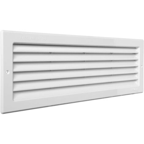 Griglia Aerazione Con Rete mm 370x130 LA VENTILAZIONE