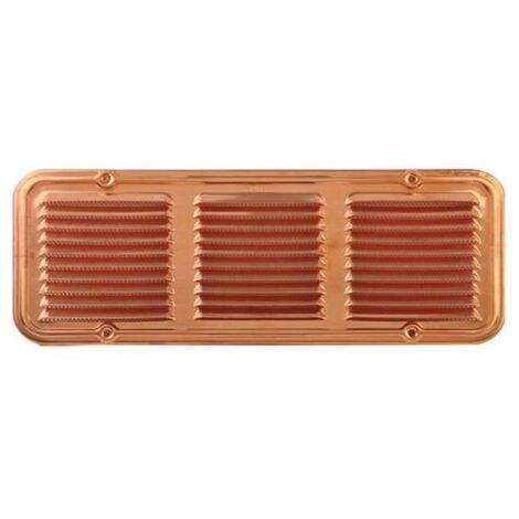GRIGLIA AERAZIONE RAME ANTINSETTI 14X36 CM