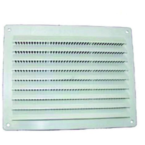 Griglia aerazione rettangolare in plastica - cm.20x15h. - 10 pz
