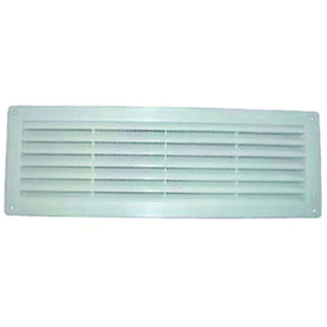 Griglia aerazione rettangolare in plastica - cm.36x12h. - 4 pz