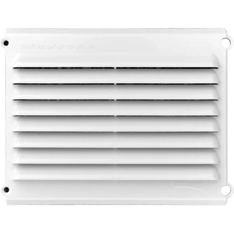 GRIGLIA AEREAZIONE MM 180X146 MODULO CENTRALE BIANCO