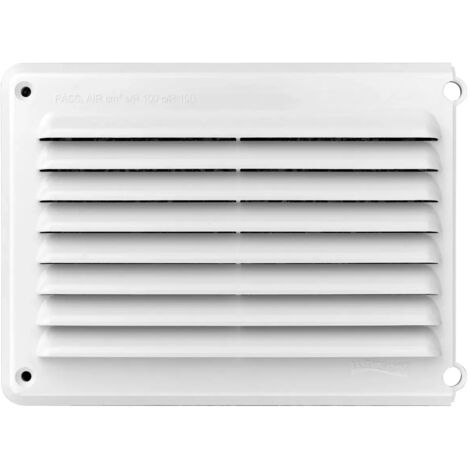 GRIGLIA AEREAZIONE MM 192X146 MODULO INIZIALE BIANCO