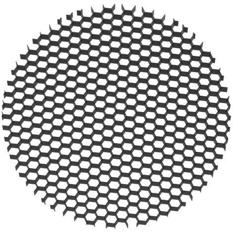 Griglia Antiabbagliamento Focus Led Per Proiettore Alluminio Nero Diametro 4,2Cm