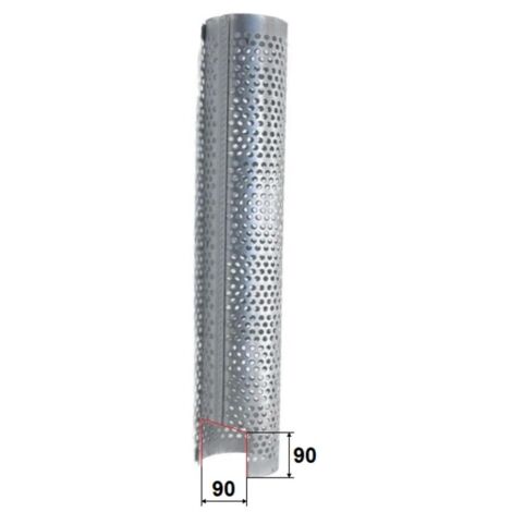 Griglia antiscottatura marmitta Ø 130mm altezza 830mm
