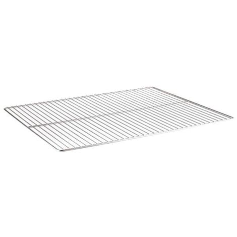Griglia APS GN 1/1, griglia da cucina, aiuto cucina, griglia da cucina, lucidata elettroliticamente, spessore filo 3mm, filo telaio 6mm, 32,5 x 53 cm, acciaio inossidabile 18/10, qualità extra pesante