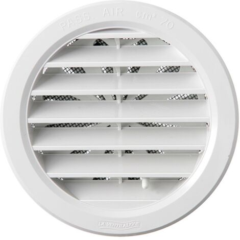 GRIGLIA AREAZIONE TONDA INC+DOS D120 FORO 97