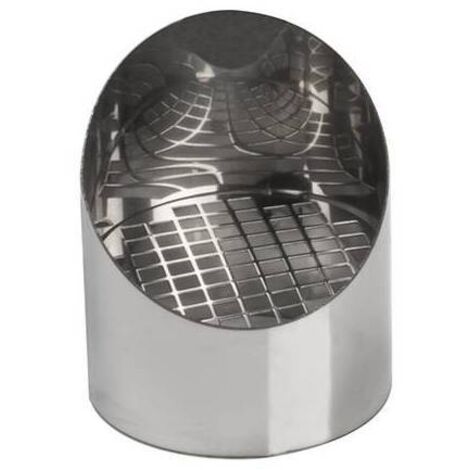GRIGLIA ASPIRAZIONE C/RETE E VISIERA OLIFLEX Misura: Diam. 80