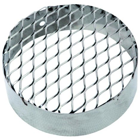 Griglia aspirazione inox d 80
