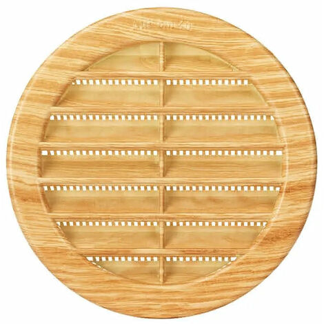 Griglia Cubicata Tonda Ø100 - Colore: Faggio - Articolo: 9522-004-141