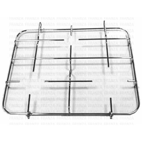 GRIGLIA CUCINA BOMPANI 3 FUOCHI 350 X 420 FILO CROMATO