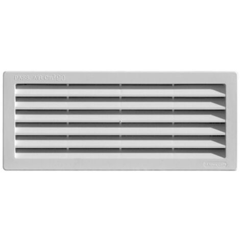 GRIGLIA DA INCASSO CON RETE L. 254 X H. 108 MM Bianco