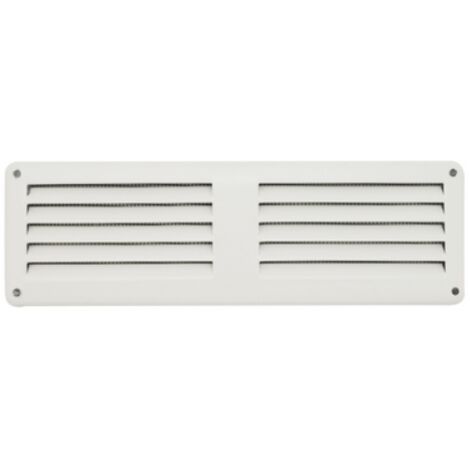 GRIGLIA DA SOVRAPPORRE IN METALLO CON RETE L. 200 X H. 60 MM Bianco FIRST