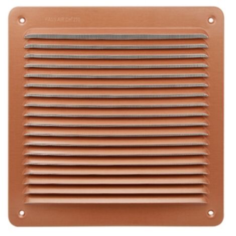 GRIGLIA DA SOVRAPPORRE IN METALLO CON RETE L. 228 X H. 228 MM Inox FIRST