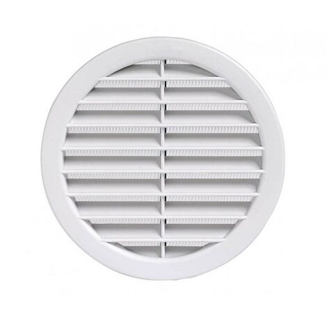 Griglia di aerazione idrobric in plastica, dm 100 con rete, a incasso, idb u84091