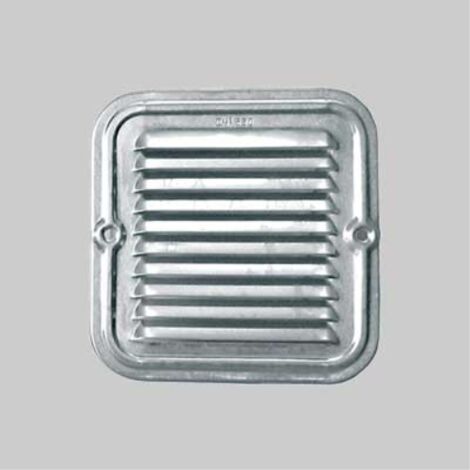 Griglia di aerazione in alluminio sovrapponibile mm 140x250