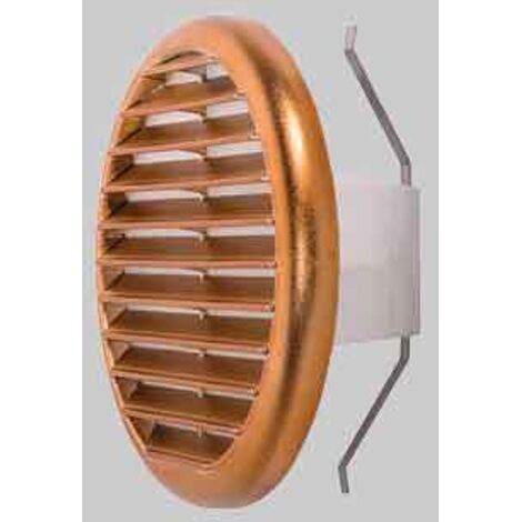 GRIGLIA DI AERAZIONE UNIVERSALE RAME Ø 80125 mm