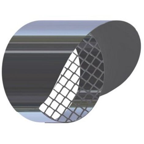 GRIGLIA DI AEREAZIONE CON CAPPELLO PARAPIOGGIA IN ACCIAIO Diam. 60
