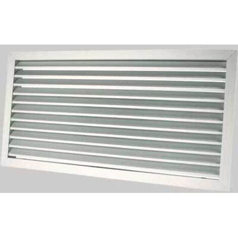 GRIGLIA DI RIPRESA AD ALETTE FISSE 45  °  500x150 mm     VECAM