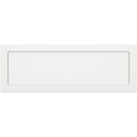 Griglia di ventilazione per camino Bianca - Classic 17x49