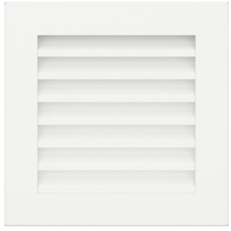 Griglia di ventilazione per camino Bianca - Hide 17x17