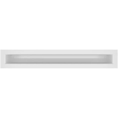 Griglia di ventilazione per camino Bianca - Loft 60x400