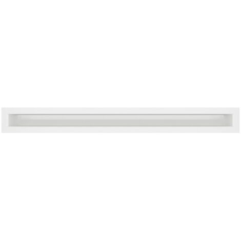 Griglia di ventilazione per camino Bianca - Loft 60x600