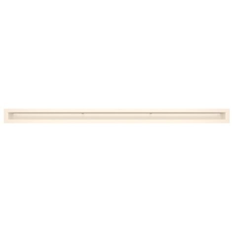 Griglia di ventilazione per camino Crema- Loft 60x1000