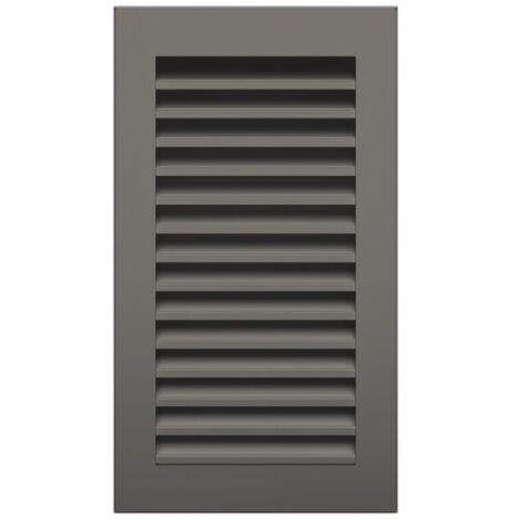 Griglia di ventilazione per camino Grafite - Hide Verticale 30x17