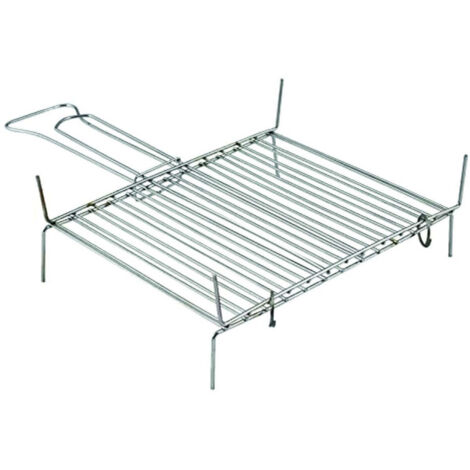 Griglia doppia a barre verticali - Specifiche: cm.25x25 -11 barre