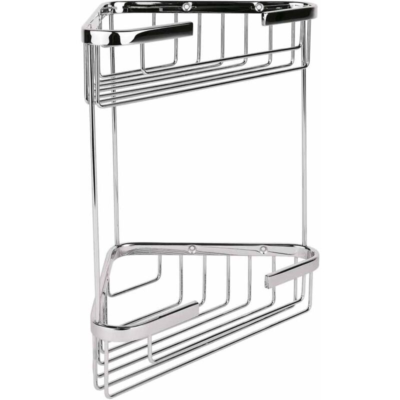 Griglia doppia in ottone cromato art. ut 3.10