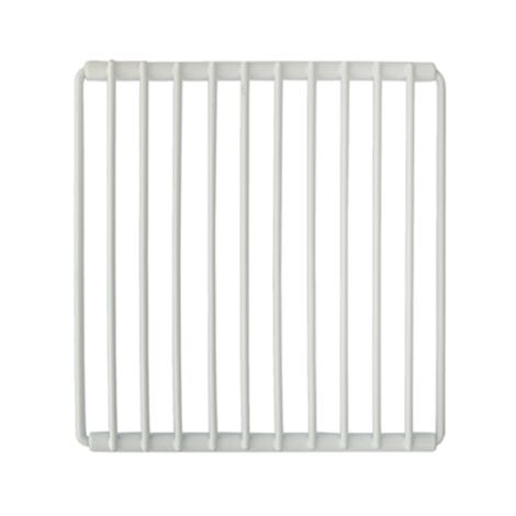 GRIGLIA FRIGO CONGELATORE REGOLABILE DA CM 23X23 MX CM 40x23 plastificata bianca