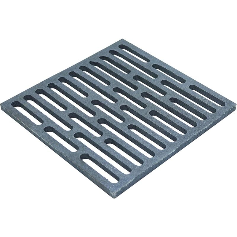 Fonderia Bongiovanni - Grille en brique en fonte pour cheminées et poêles disponible en différentes tailles choisissez la taille : 25x25 cm