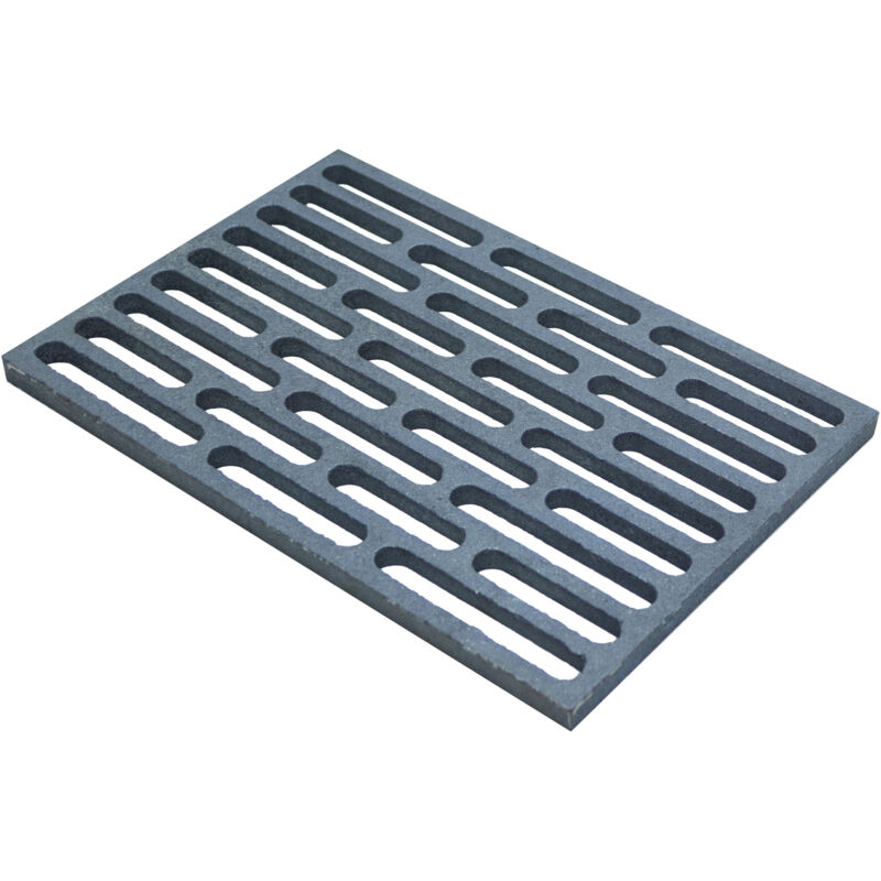 Fonderia Bongiovanni - Grille en fonte 20 x 30 x 1 cm cod.M pour cheminée, poêle, barbecue, fond pour cendres