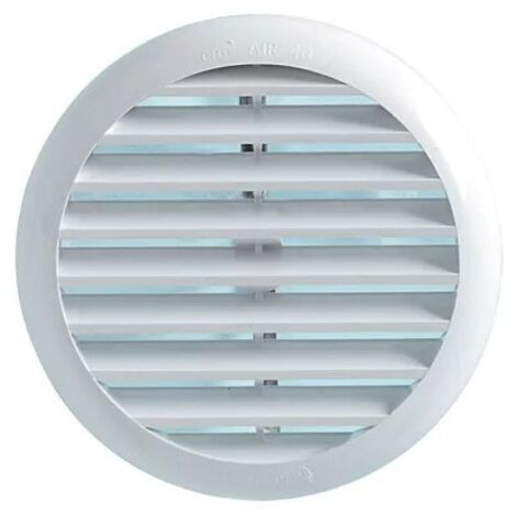 Griglia in Plastica 106 mm Tonda con Rete foro 40/ 80 mm a Molle