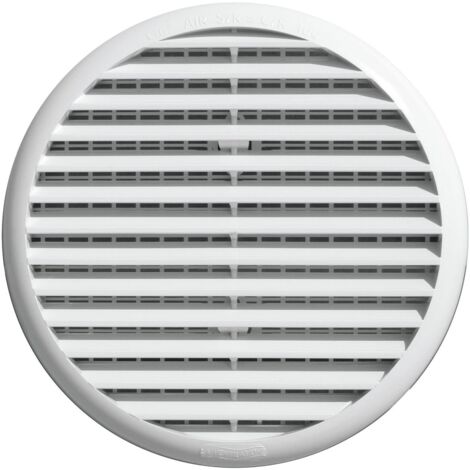 Griglia in Plastica 155 mm Tonda con Rete foro 80/125 mm a Molle